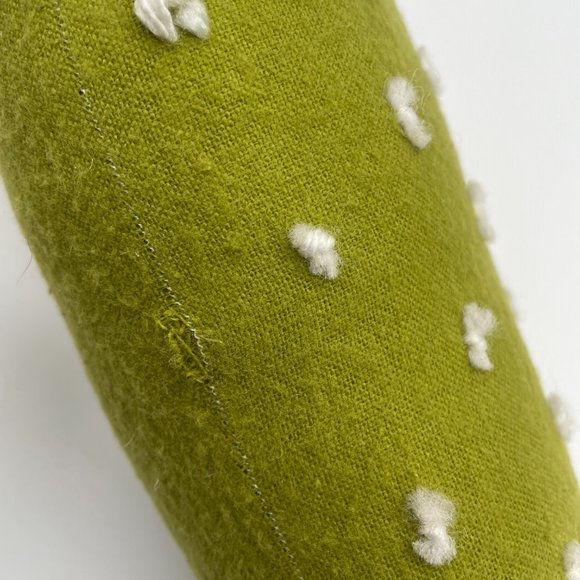 Handmade Cactus Plush Stuffed Toy with Pom Pom - Made in Portland Oregon - Picture 5 of 5